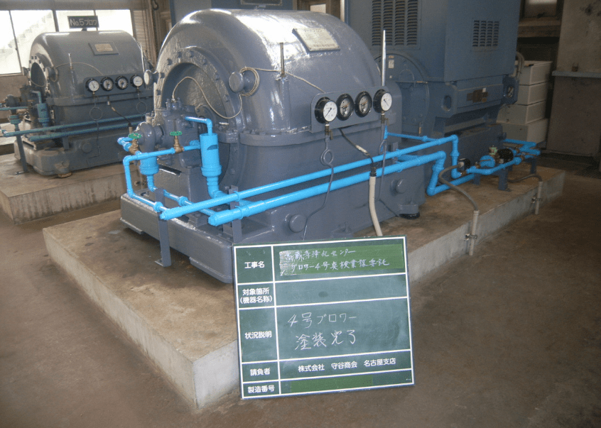 ターボブロワ設備